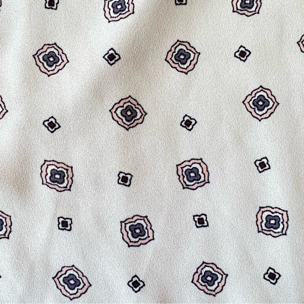 LOFT Mixed Media Bell Cuff Top | Size Small - Picture 4 of 12